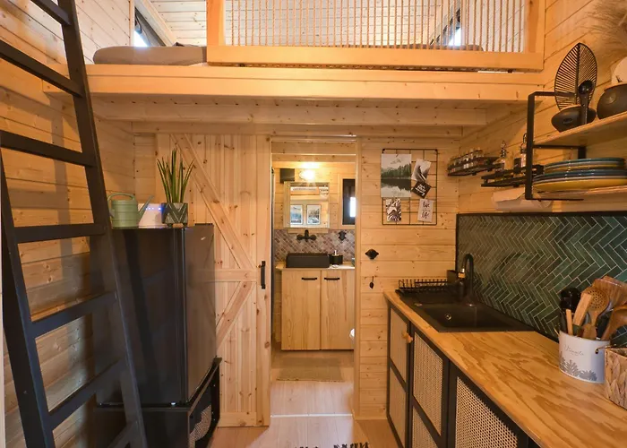 Casa de Férias Tiny House Rhoen- & Komfort Buttlar