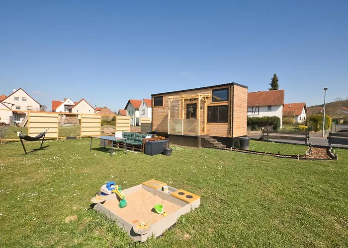 Casa de Férias Tiny House Rhoen- & Komfort Buttlar