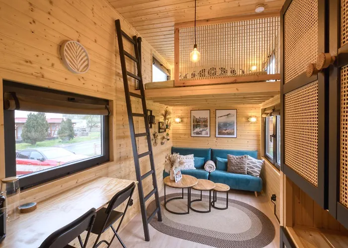 Casa de Férias Tiny House Rhoen- & Komfort