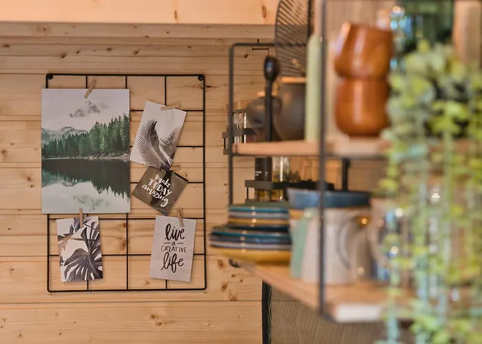 Casa de Férias Tiny House Rhoen- & Komfort Buttlar